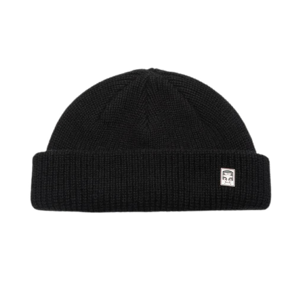 Obey Micro Beanie Damen Unisex schwarz